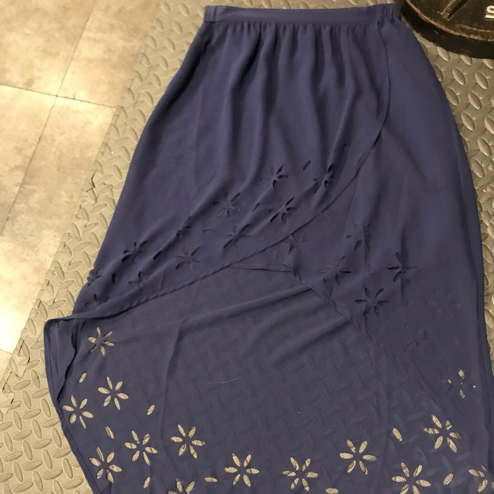 High-low Maxi Skirt